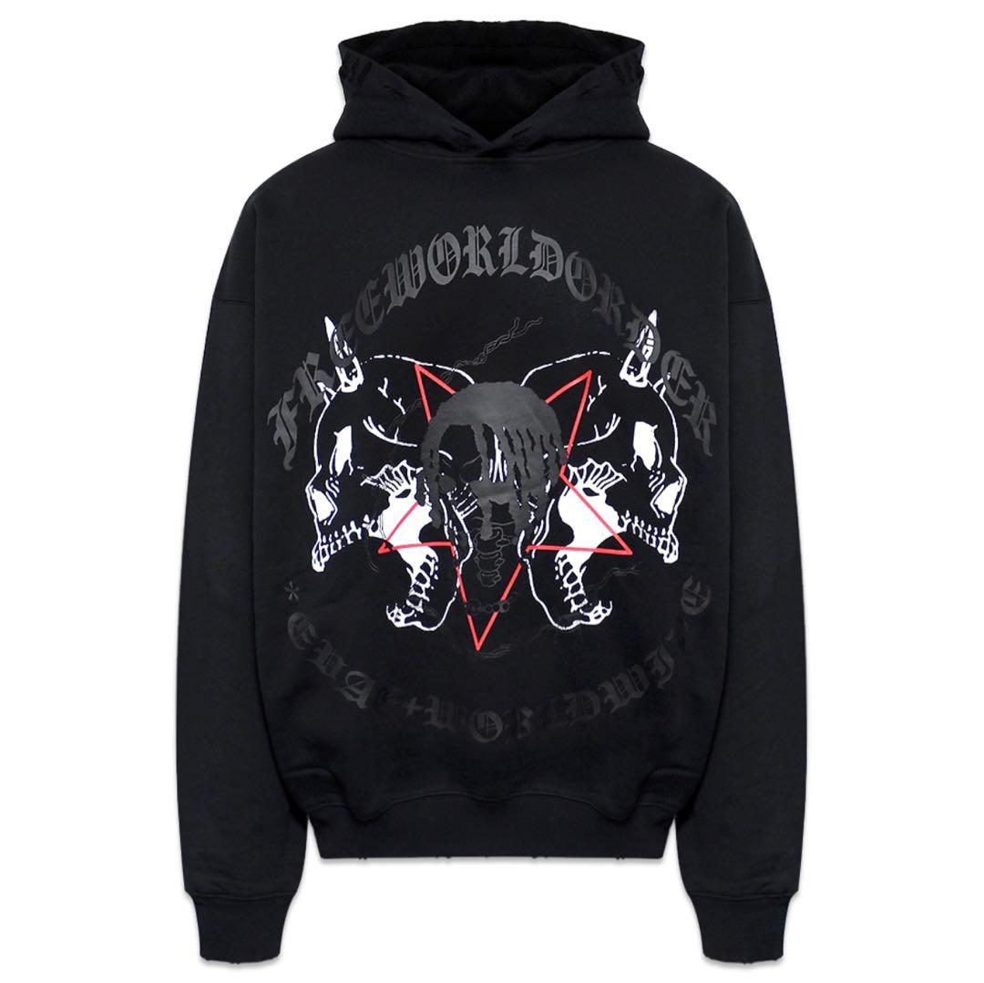 *EVAE+MOB black hoodie