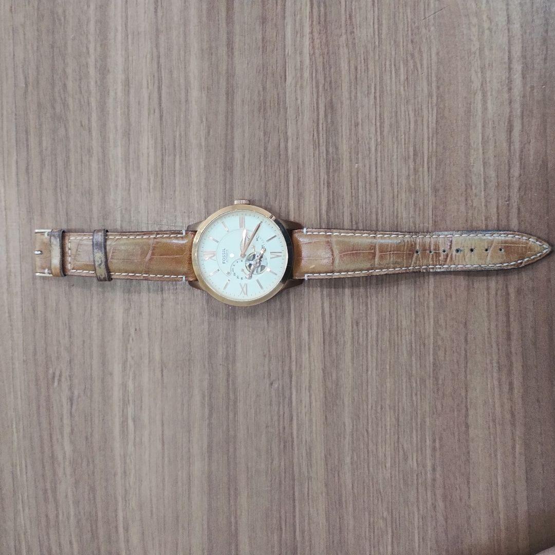 FOSSIL ME3105 自動巻き 腕時計 ベージュ