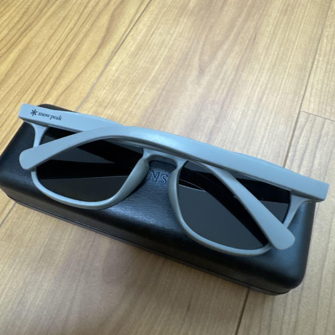 JINS × Snow Peak Rubber Sunglasses