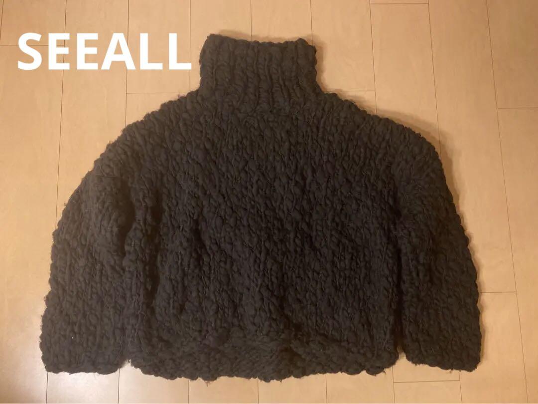 SEEALL HAND CANADIAN SWEATERS タートルネックニット