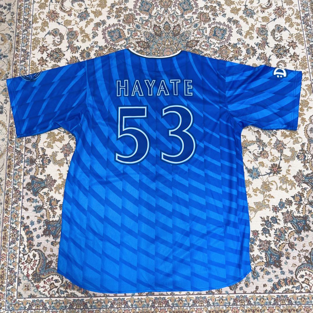 #53 中川 颯☆横浜DeNAベイスターズ☆ハイクオリティーレプリカユニ L