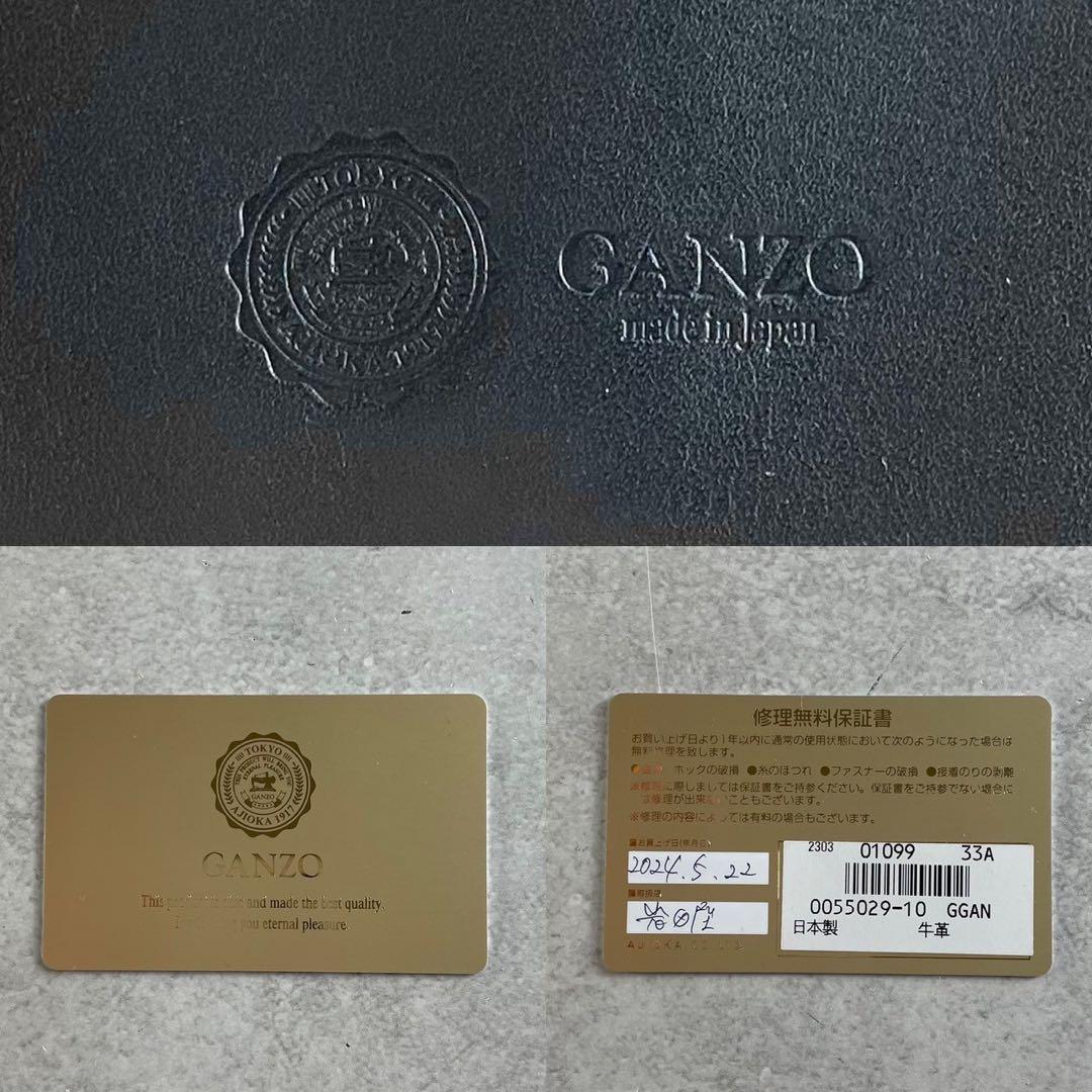 ★未使用級 GANZO GOLF OIL GLOVE ガンゾ ショルダーバッグ