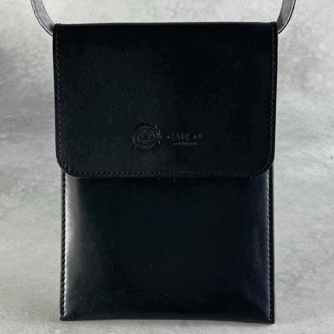 ★未使用級 GANZO GOLF OIL GLOVE ガンゾ ショルダーバッグ