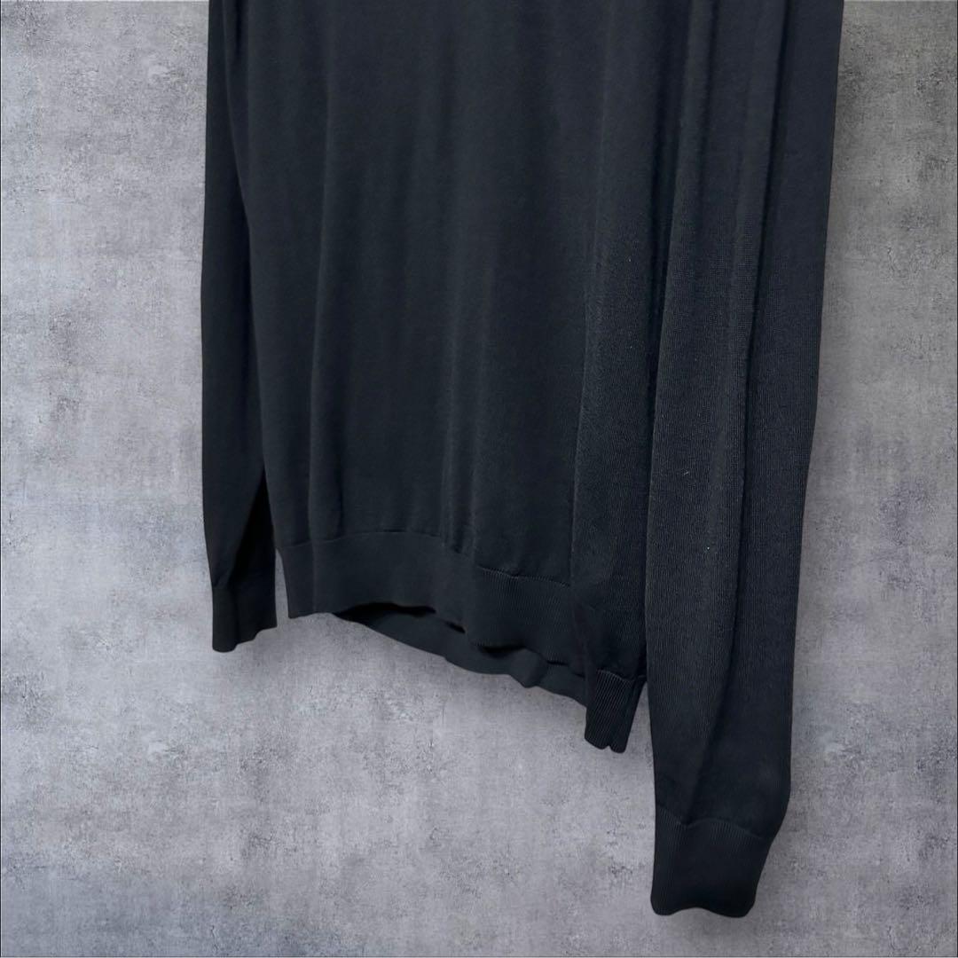 【美品】RING JACKET Napoli タートルネックニット ブラック