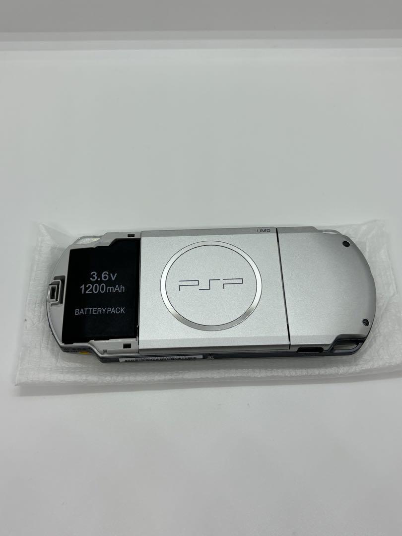 【新品同様】psp 3000 ミスティックシルバー 本体 付属品完備 画像10