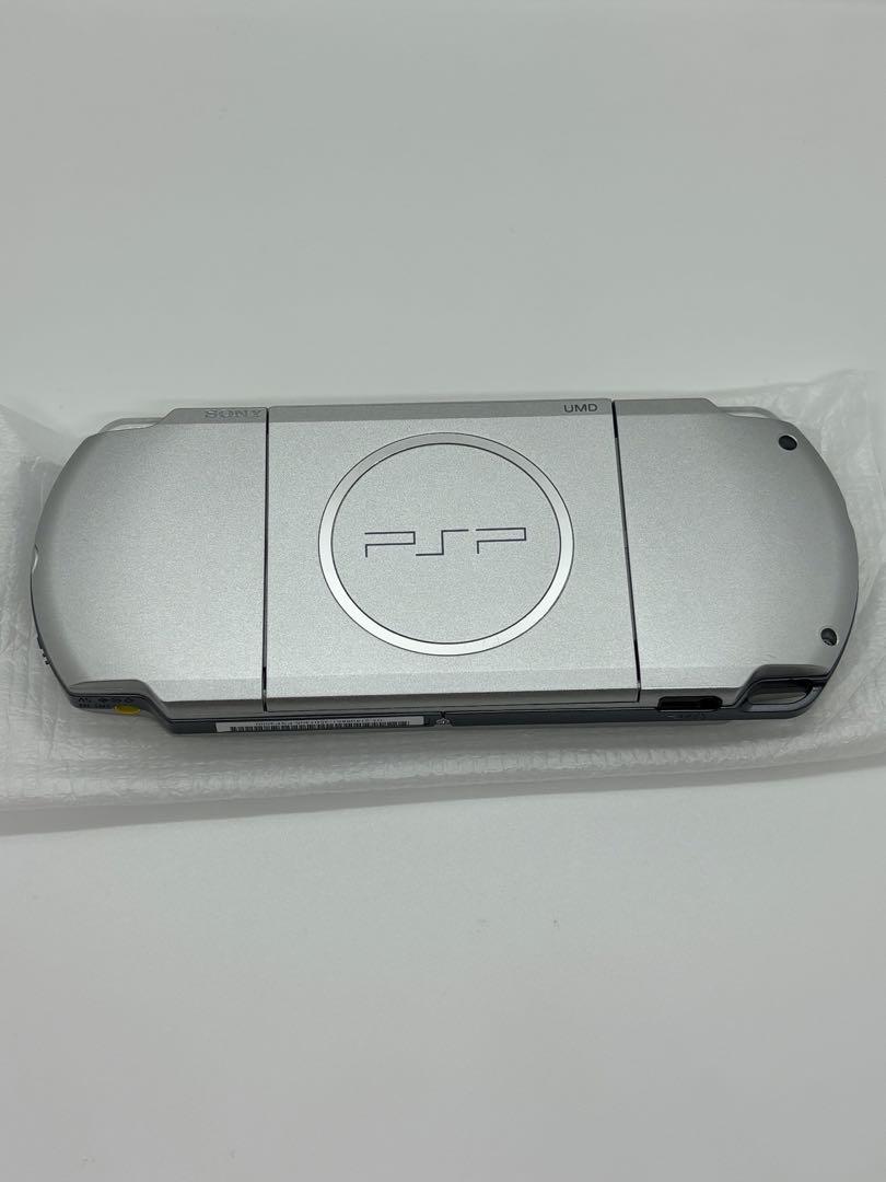 【新品同様】psp 3000 ミスティックシルバー 本体 付属品完備 画像6