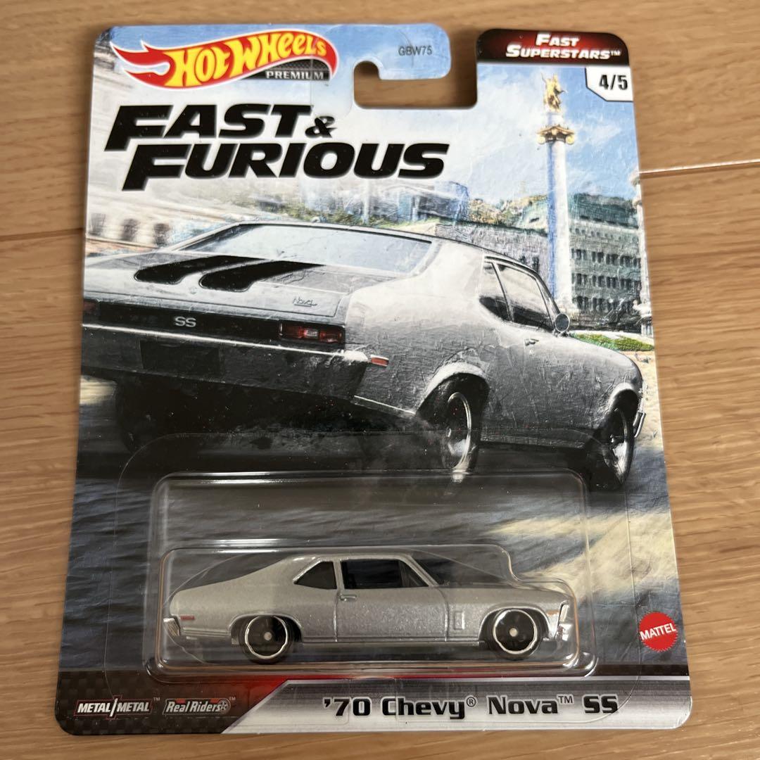 ミニカー Hot wheels Premium FAST & FURIOUS GT-R
