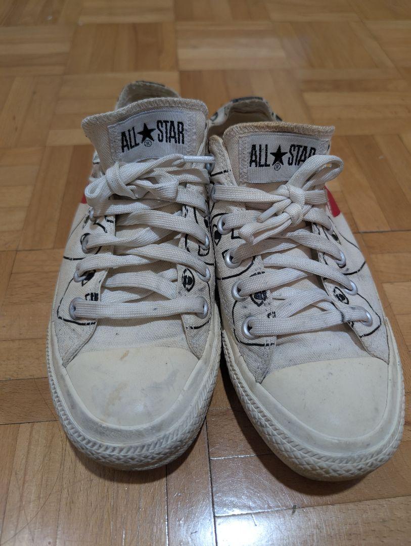 メルカリで24時間以内に売れなければ300円❗️「見つめるキャッツ」 CONVERSE ALL STAR スニーカー - メルカリ