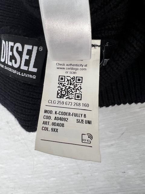 DIESEL ディーゼル ニット キャップ グレン期 モデル オーバルD