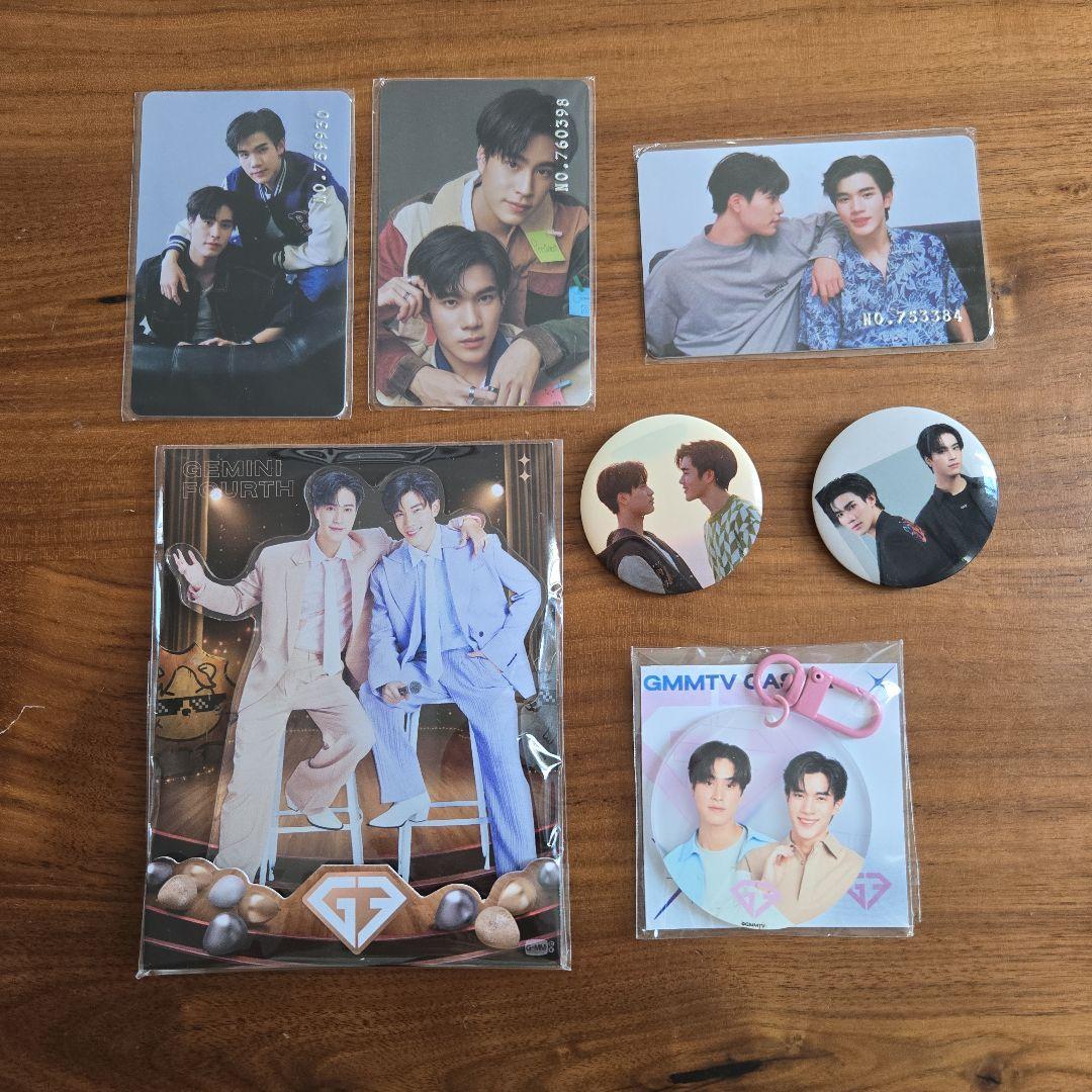 【GMMTV】GeminiFourth グッズ10点セット GMMTV GeminiFourthミニフォトセット シークレット付き