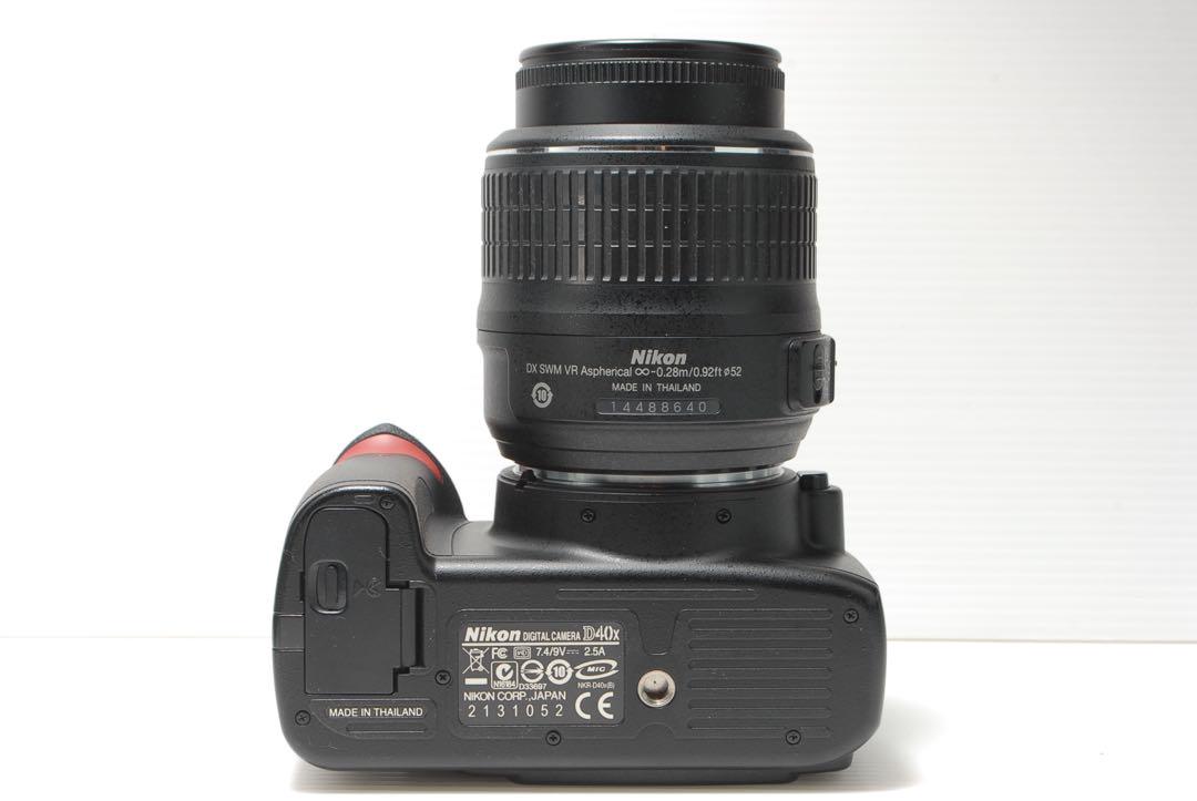 くらしを楽しむアイテム ⭐️大人気⭐️Nikon D40X 標準レンズセット 動作確認済 高性能 デジタルカメラ
