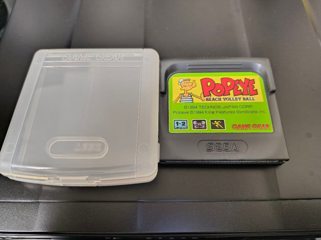 GG ポパイのビーチバレーボール ゲームギアやや傷や汚れあり UP786_INFO