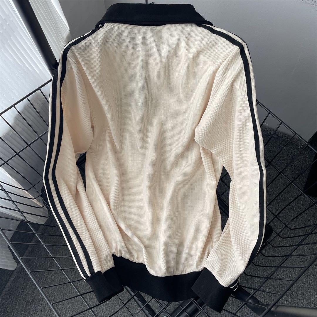 adidas ワッフルトラックジャケット　ジャージ アディダス ワッフル トラックジャケット 男女兼用 レディース