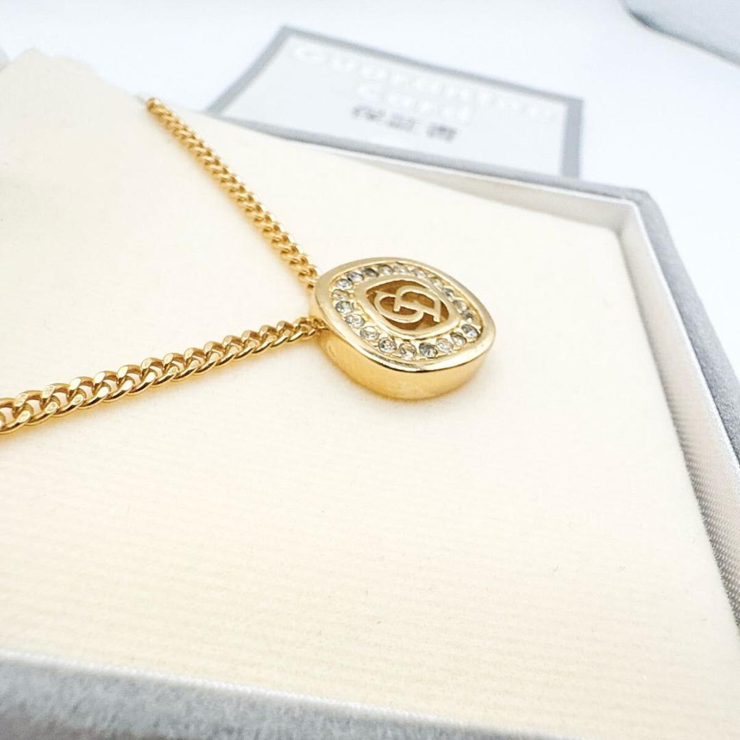 2707-7【保存箱付き 極美品】 Dior ネックレス CD 希少 - メルカリ