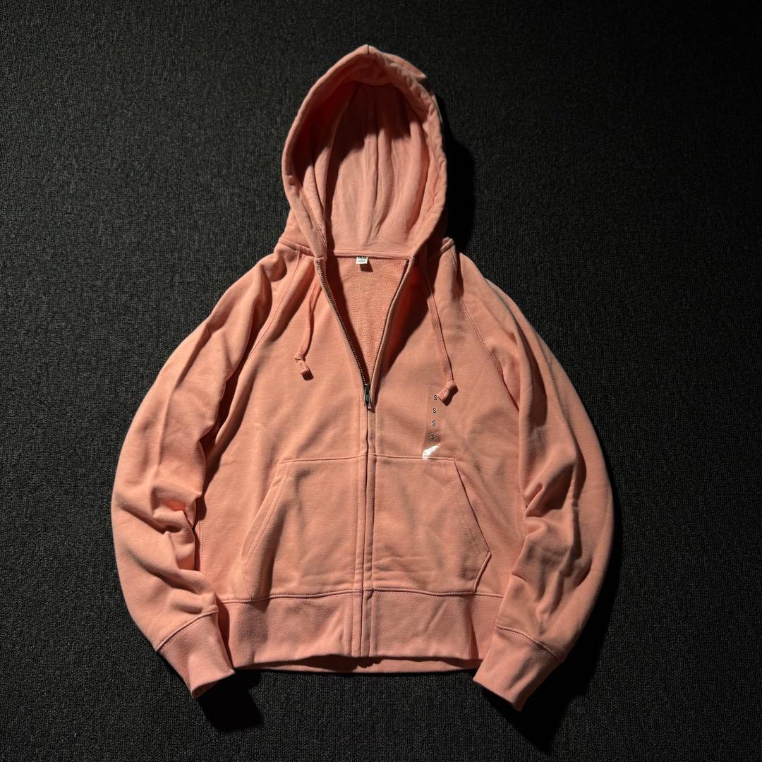廃盤 UNIQLO archive zip hoodie ピンク 短丈 y2k