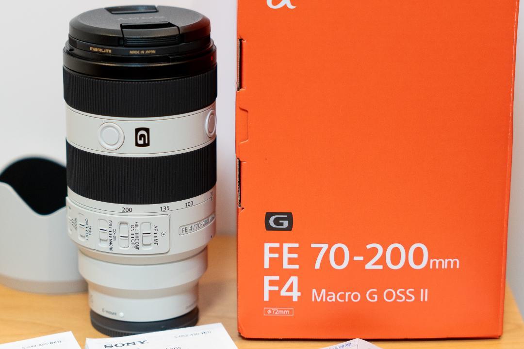 SONY FE 70-200mm F4 Macro G OSS IIレンタル：9年の時を経て得