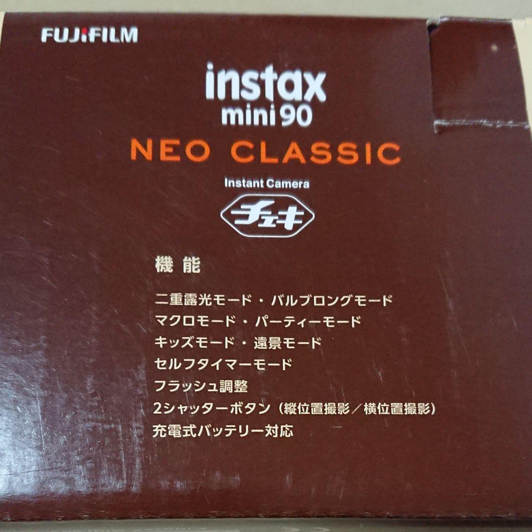 格安国産 FUJIFILM instax mini90 NEO CLASSIC チェキ本体 qE6Mg-m33396497000 超激得人気