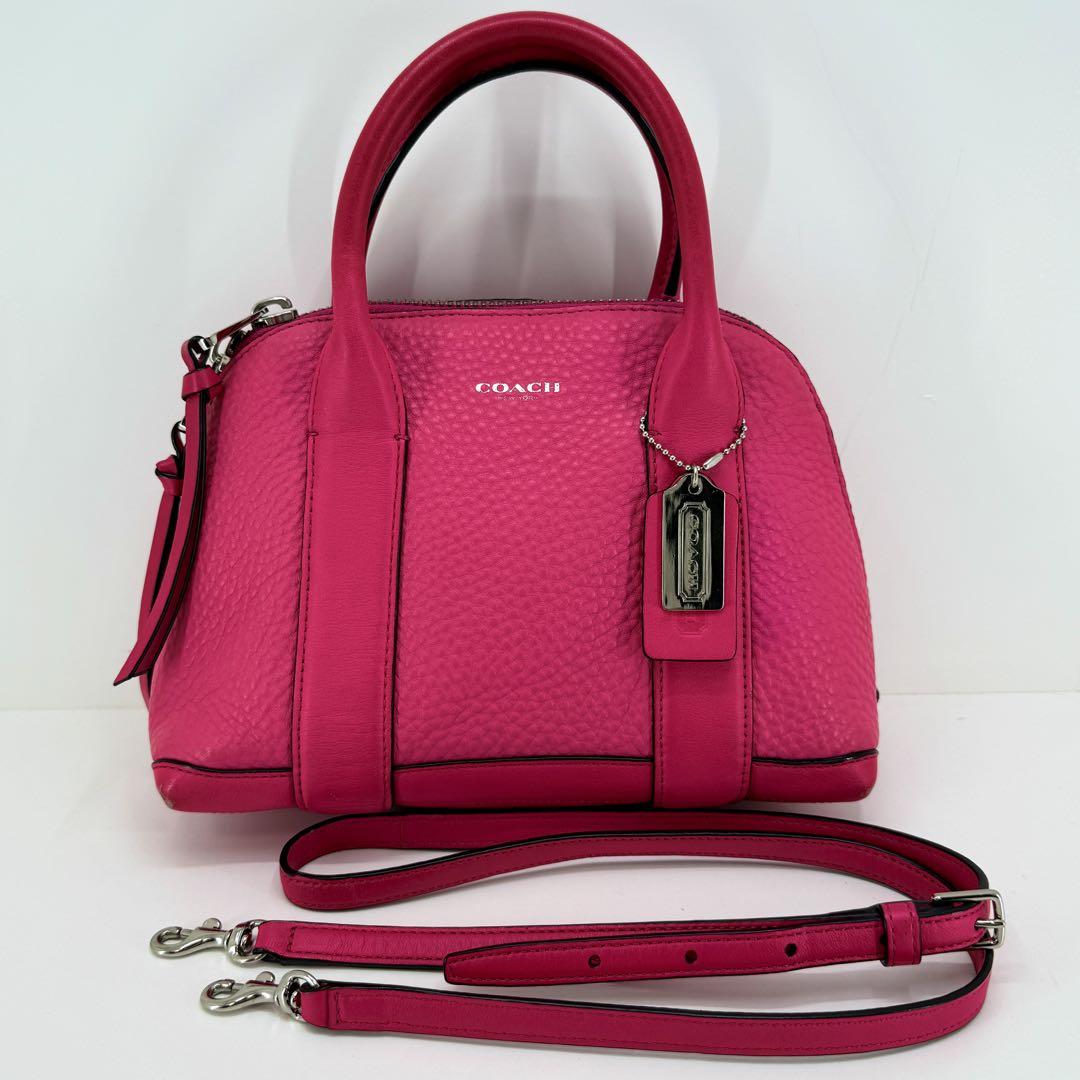 コーチ　coach 2way オールレザー　ショルダーバッグ　461