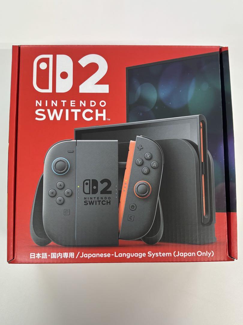 Nintendo switch2本体 日本 仕様
