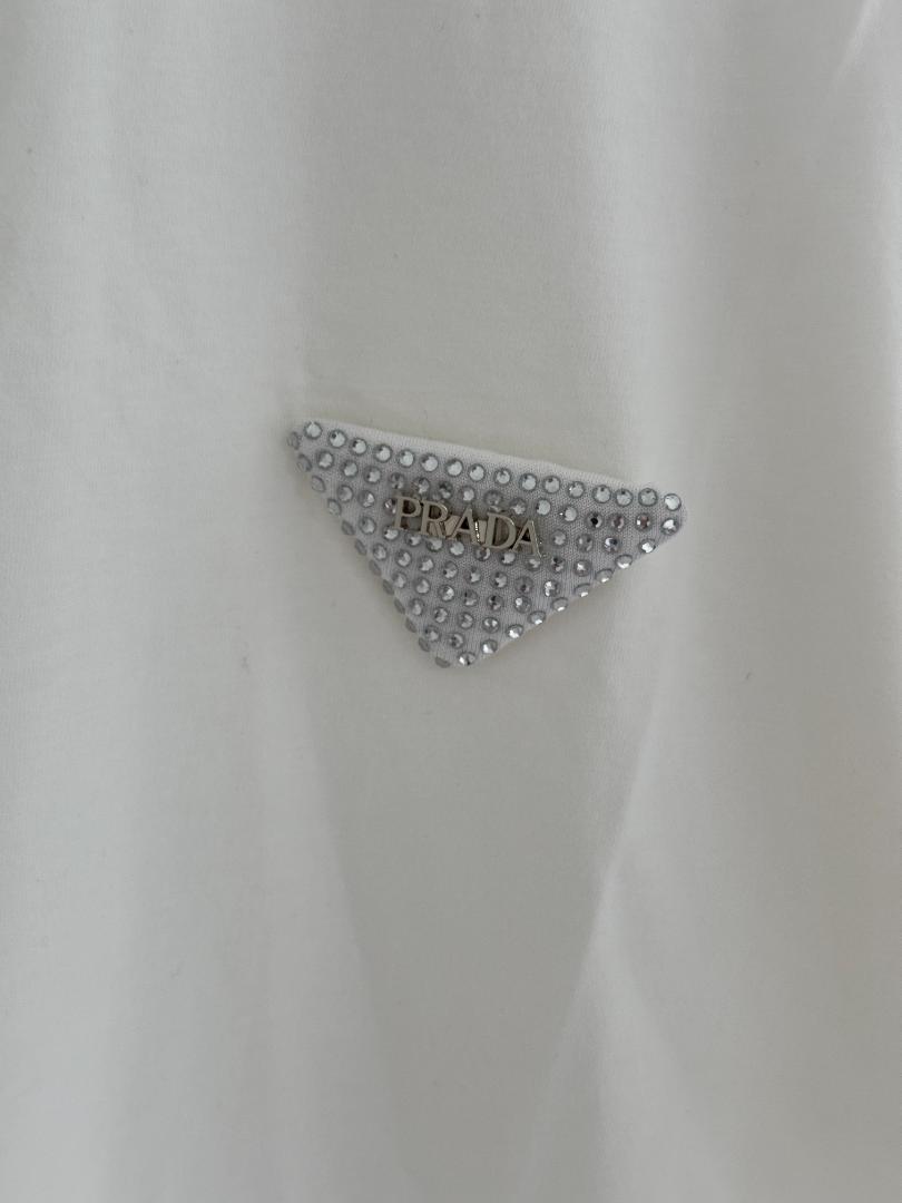 PRADA 半袖(Tシャツ) ホワイト