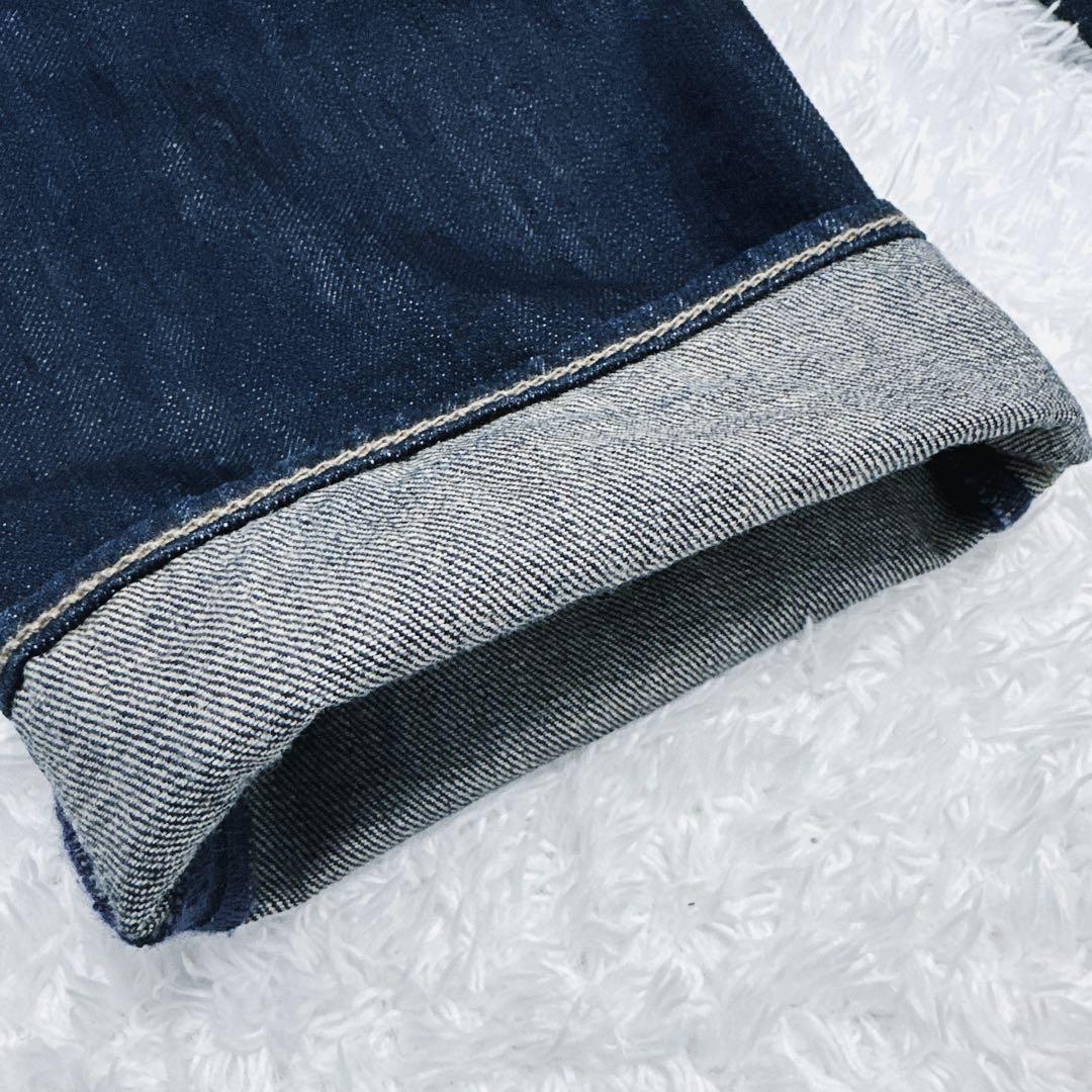 フラッシャー付き LEVI'S 501 W31 デニムパンツ 濃紺