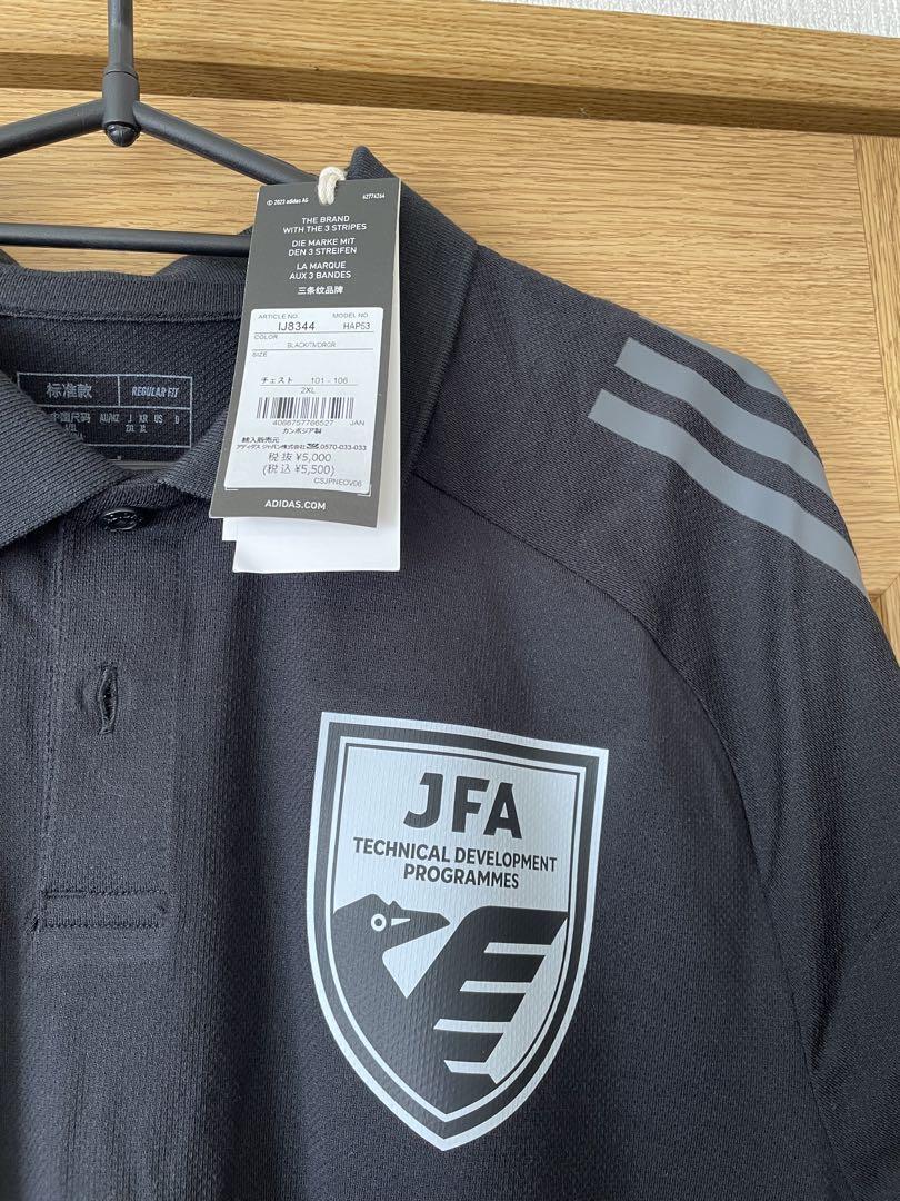 アディダス　TIRO ポロシャツ　サイズ2XL JFAワッペン付