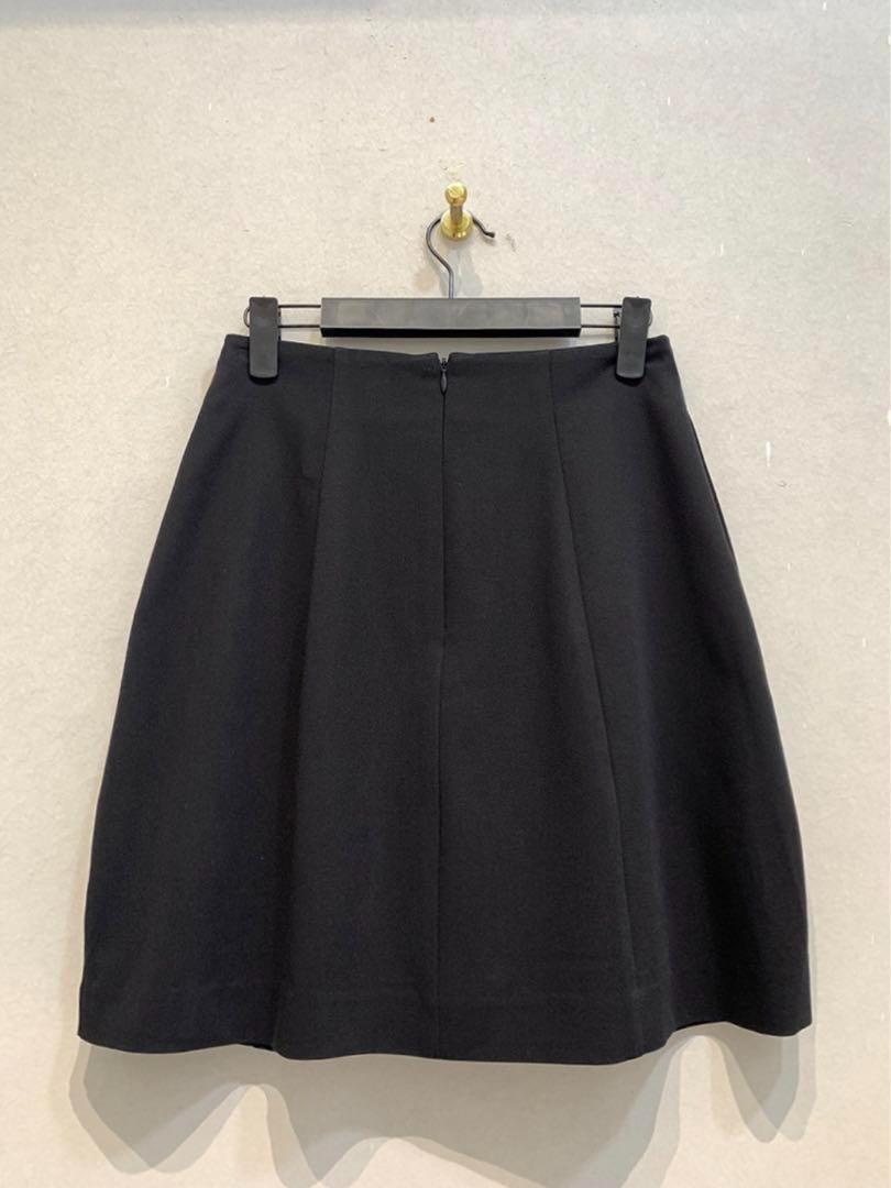 即日発送 CLANE クラネ CONSTRUCTIVE MINISKIRT S黒