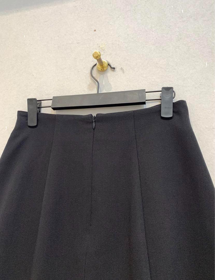 即日発送 CLANE クラネ CONSTRUCTIVE MINISKIRT S黒