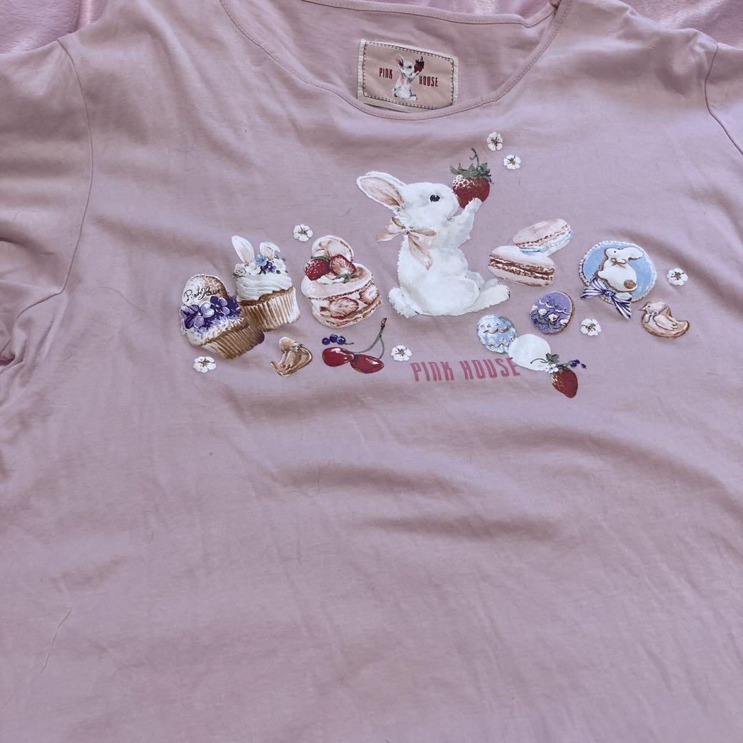 スイーツスプリングバニー カットソー ピンク ピンクハウス