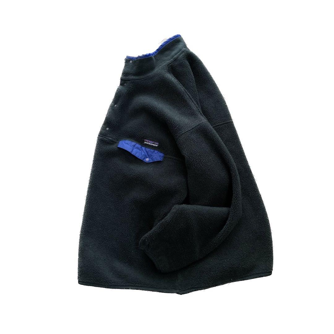 Patagonia USA製 シンチラ スナップT SNAP-T ビンテージ フリース パタゴニア 雪無 XS 90's 雪無しタグ パタゴニア シンチラスナップTプルオーバー