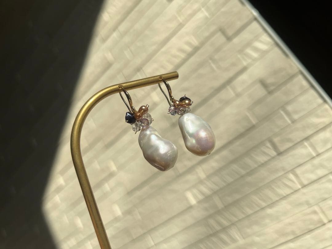 【胡蝶の夢 小 ピアスver.】