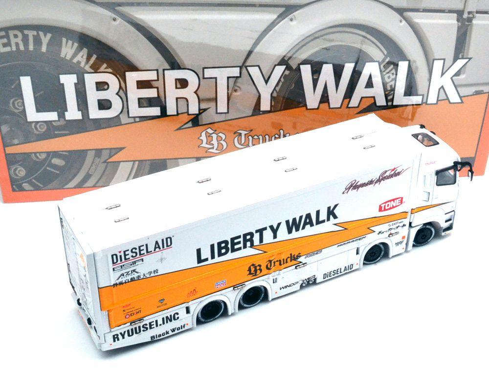 LIBERTY WALK トレーラー ミニカー