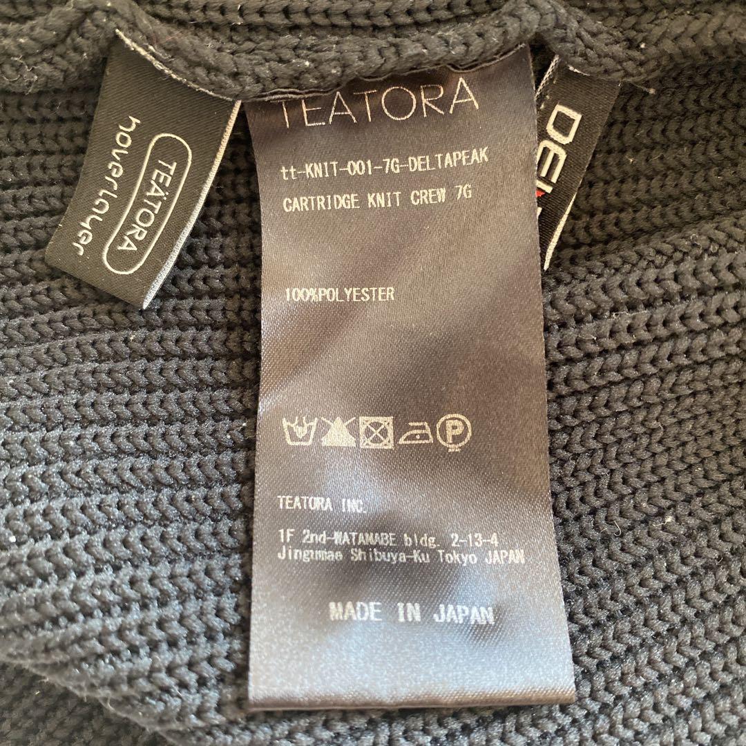 TEATORA テアトラ CARTRIDGE KNIT CREW 7G