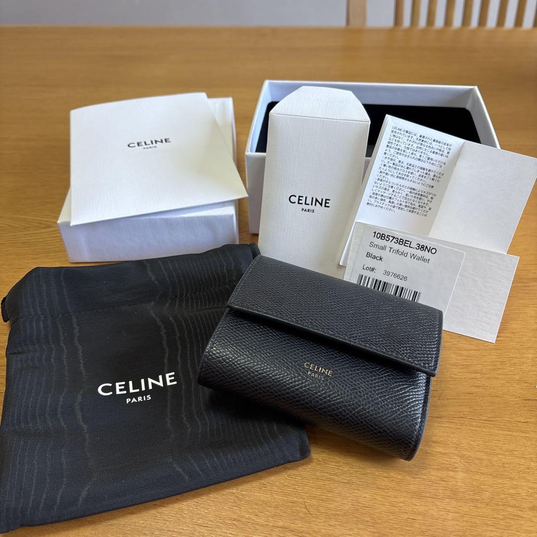 セリーヌ CELINE スモール トリフォールドウォレット 財布