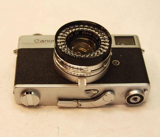 【格安saleスタート】 整備済・完動美品】35mmフイルムカメラ キャノネット です フィルムカメラ