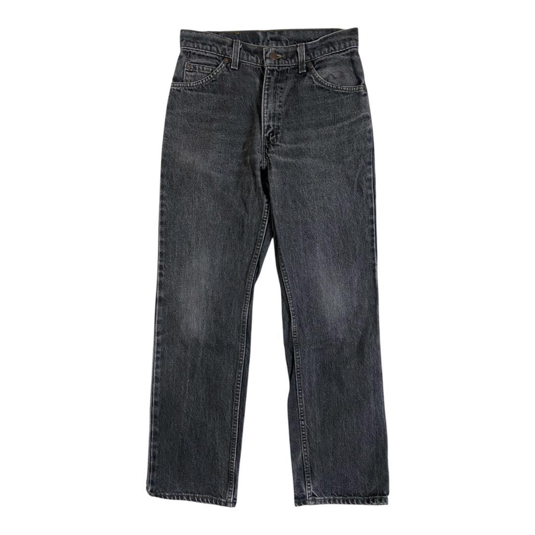 Levis 90s 517 USA製 先染めブラックデニムパンツ w30 l30