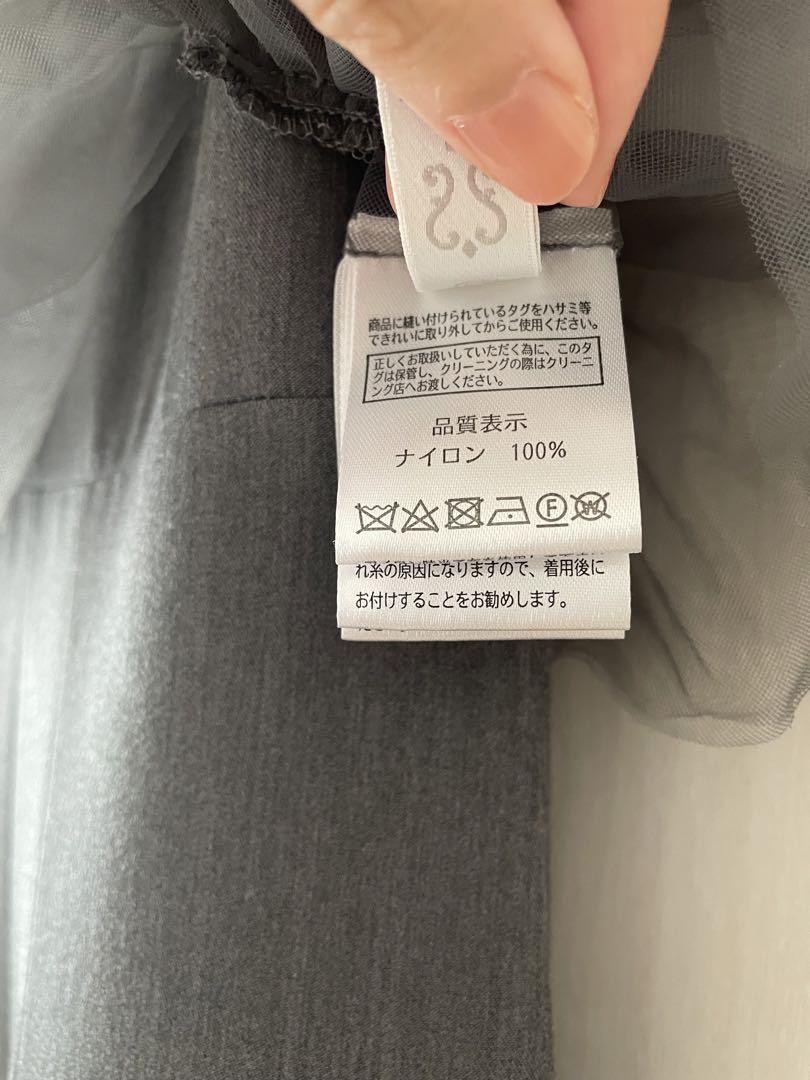 オケージョンドレス　結婚式　お呼ばれワンピース　パーティードレス　フォーマル　M