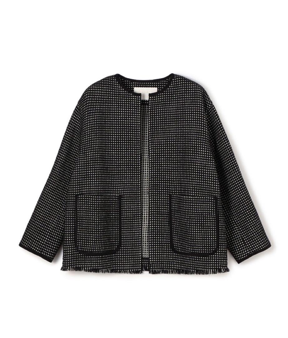Ballsey ワッフルツイードノーカラージャケット