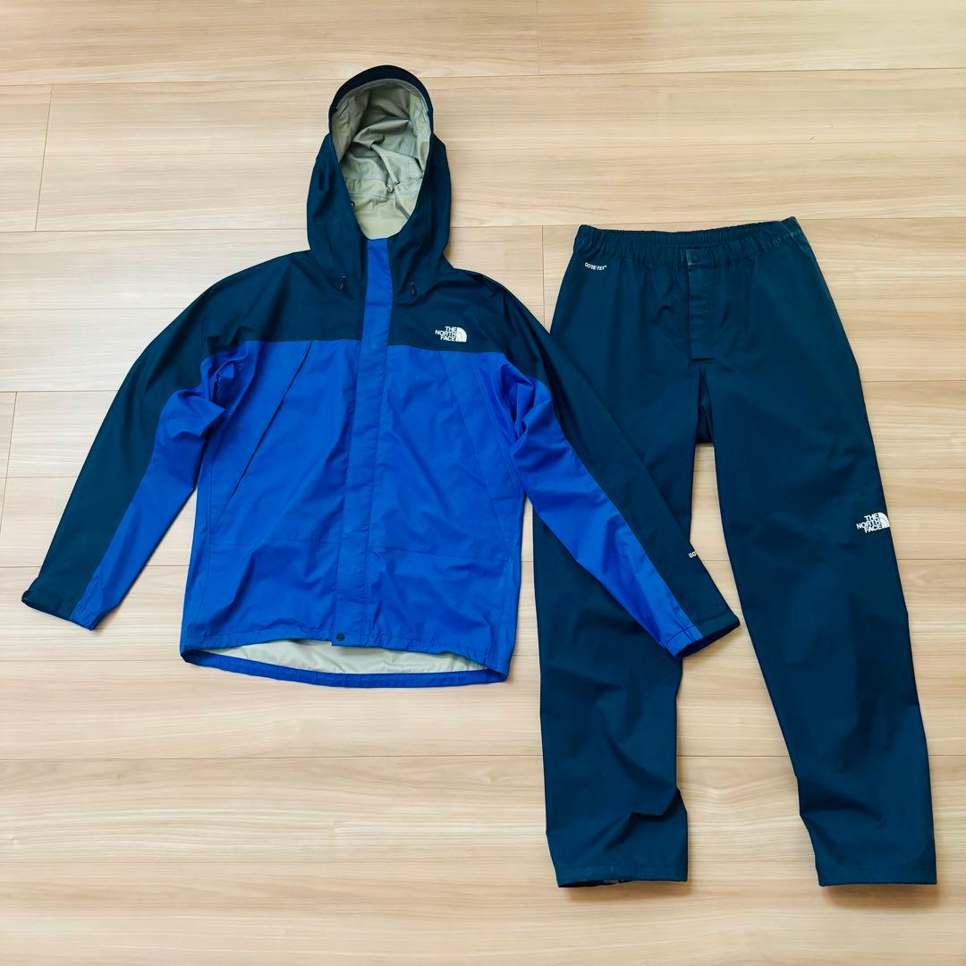 ザ・ノースフェイス NP11715 ゴアテックス レインスーツ 上下セット XL