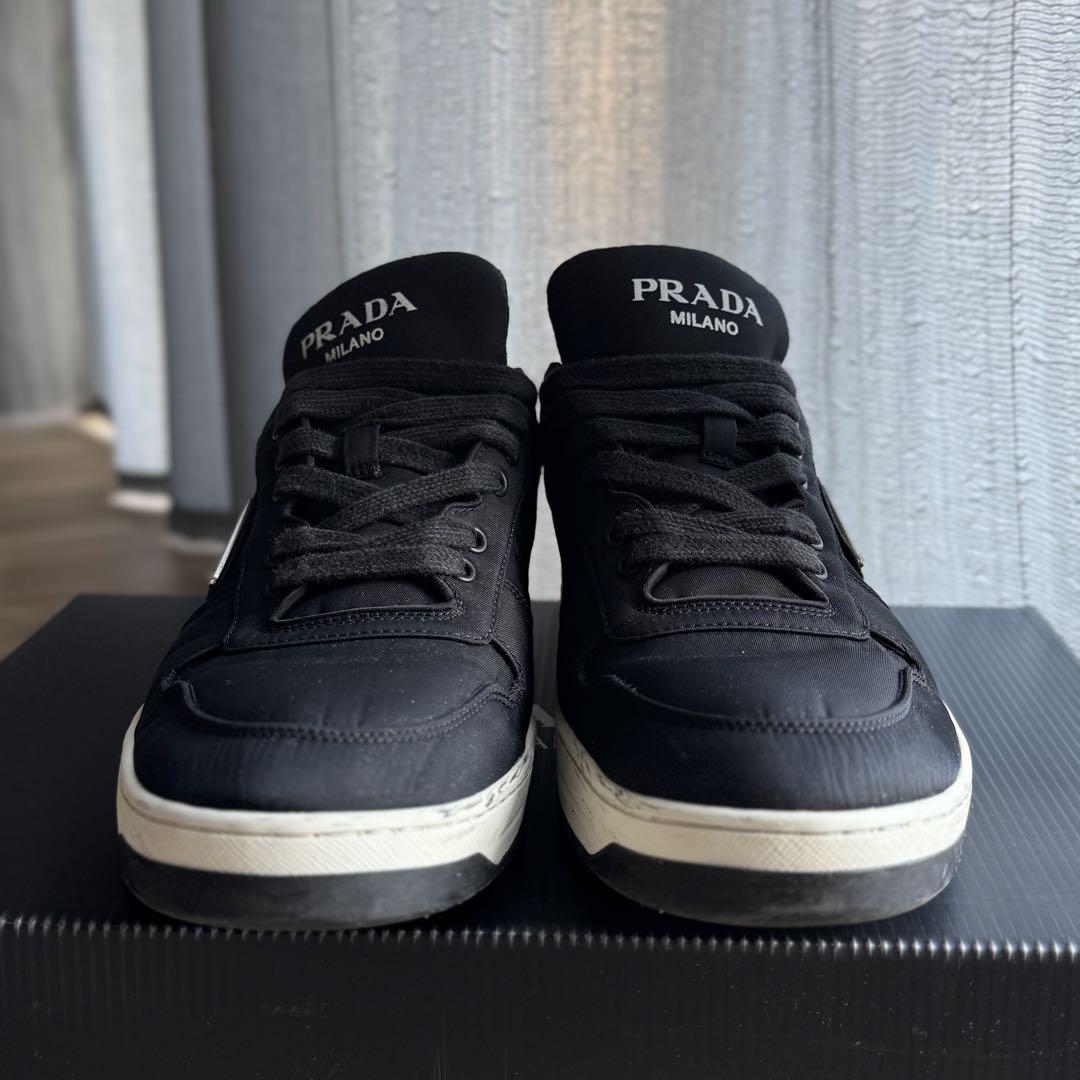PRADA★メンズ 26cm プラダ スニーカー Renylonシリーズ