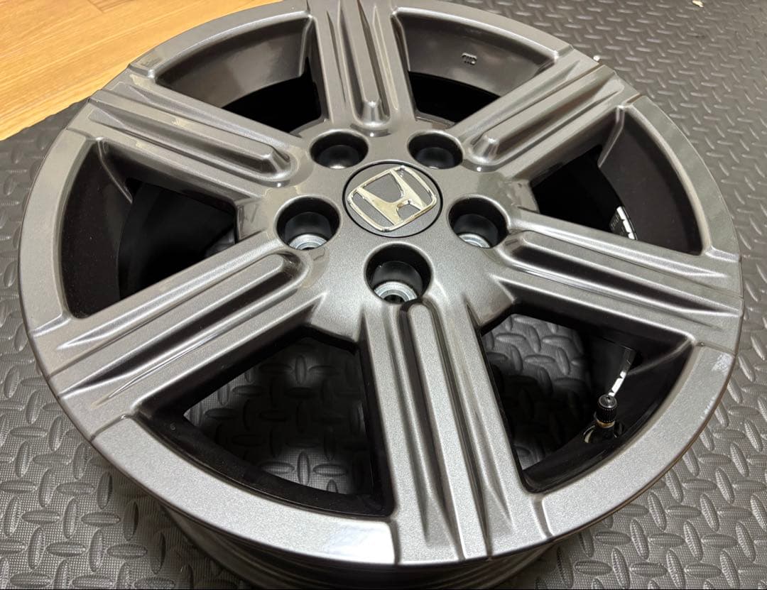 ホンダヴェゼル純正ホイール 16インチ シャークグレーメタリック 4本 新車外し