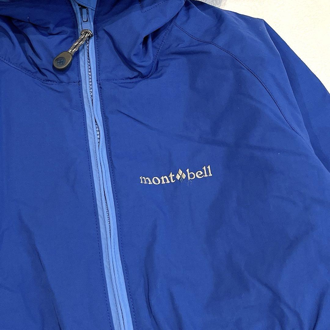 mont-bell スキーウェア　キッズ　カバーオール　120 青　訳あり