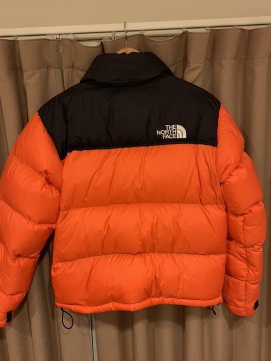 XL THE NORTH FACE ヌプシ ダウンジャケット オレンジ