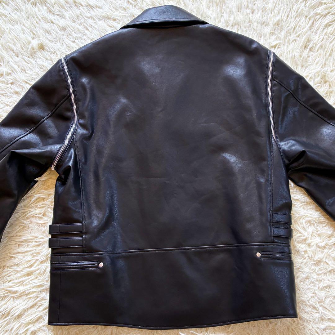 美品】GU × UNDERCOVER 2WAY ダブルライダースジャケット L