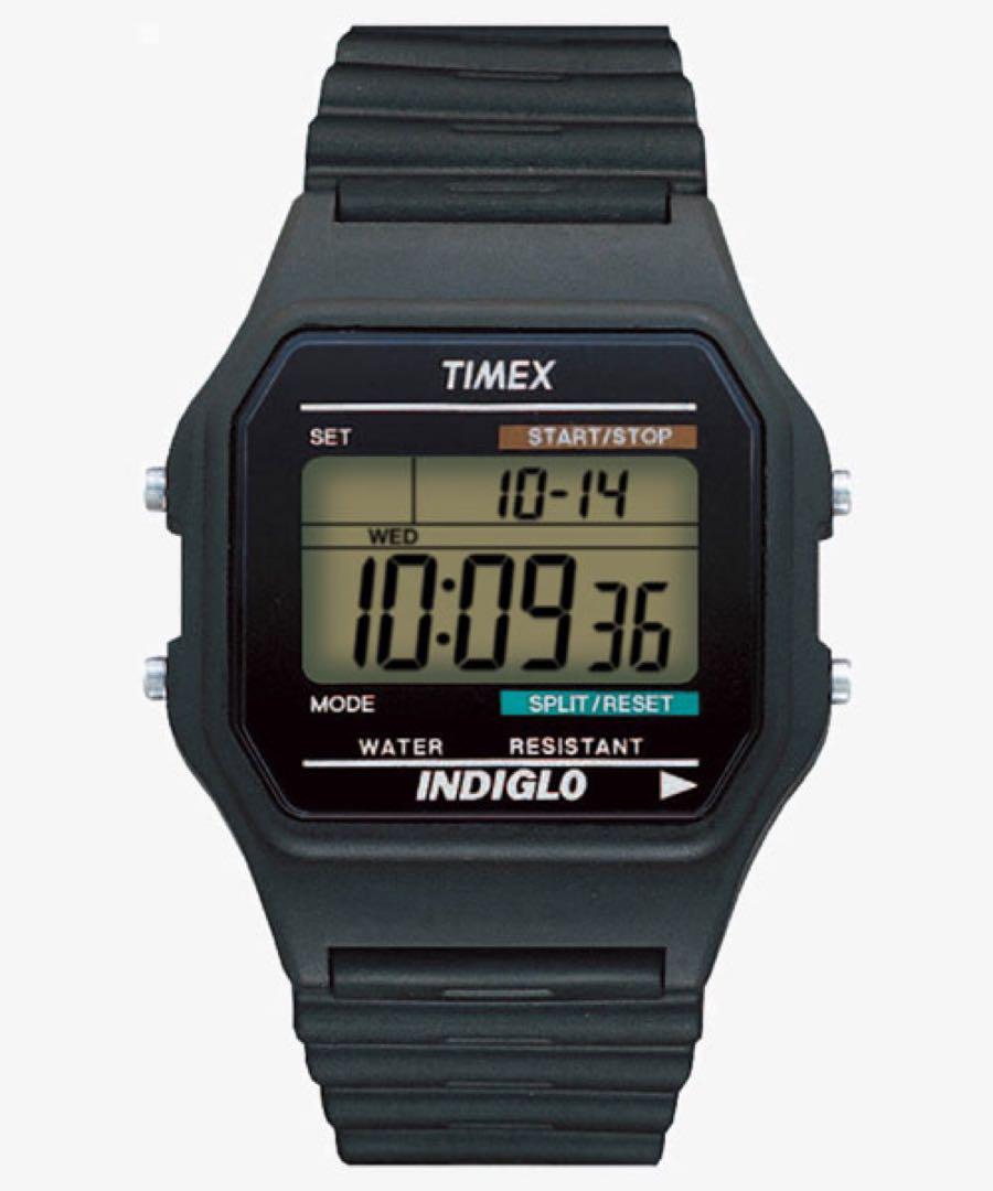 【美品】TIMEX クラシックデジタル デジタルウォッチ 腕時計