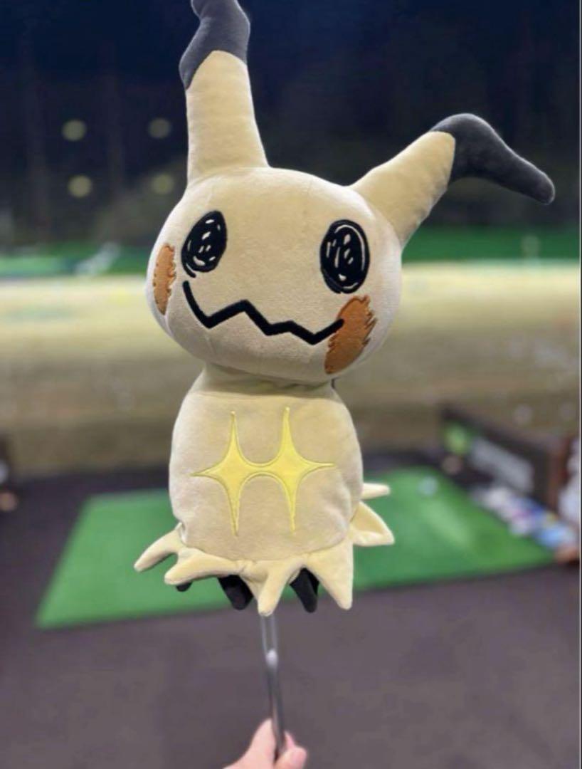フェアウェイウッド　ミミッキュ　ポケモン　ユーティリティ　ヘッドカバー　ゴルフ