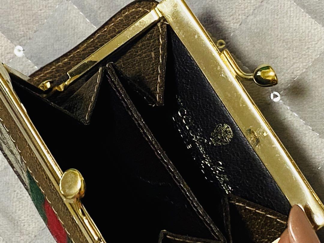 ★GUCCI★ コインケース　シェリーライン　がま口