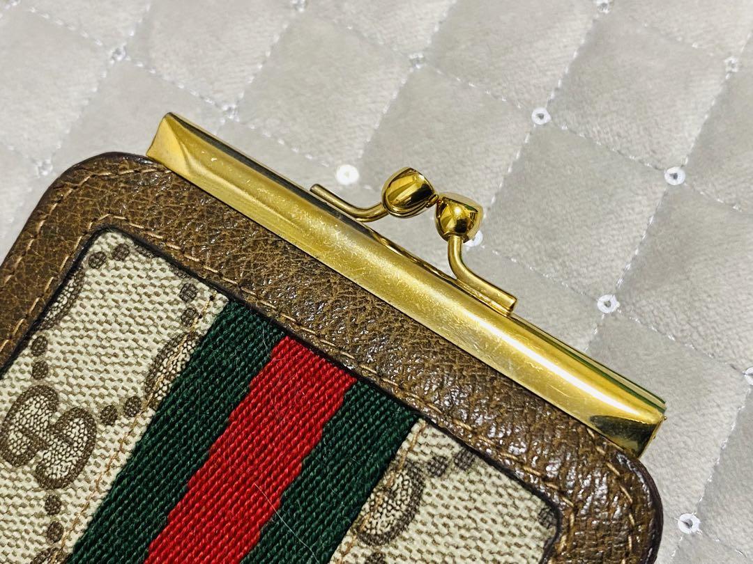 ★GUCCI★ コインケース　シェリーライン　がま口