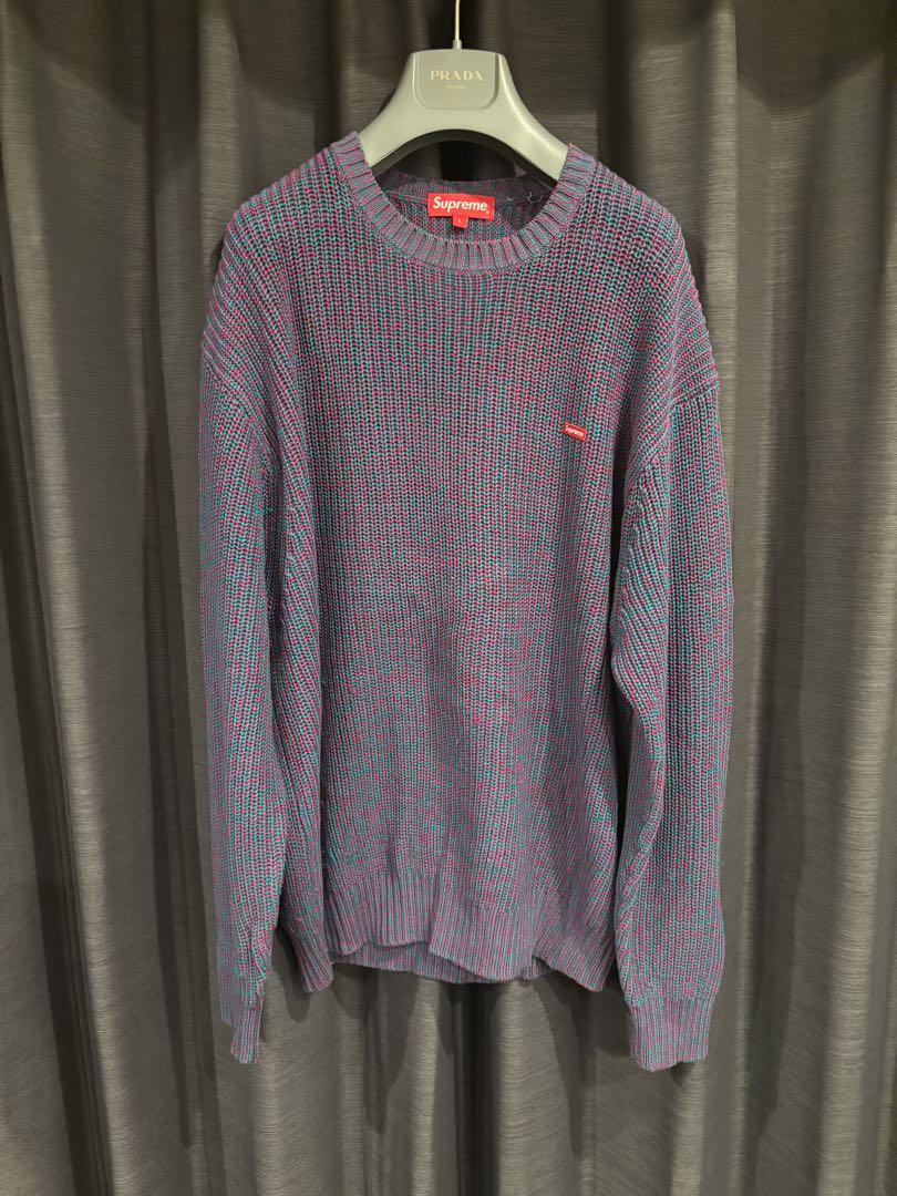 トップス Supreme melange rib knit sweater L