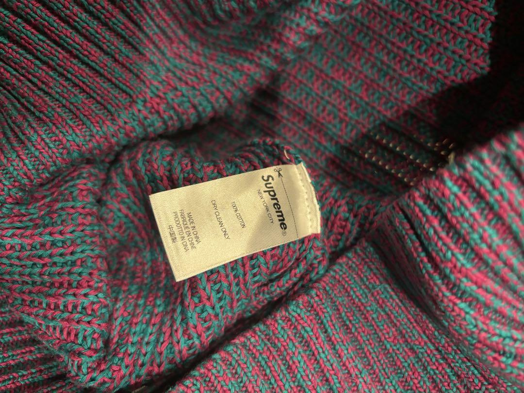 トップス Supreme melange rib knit sweater L